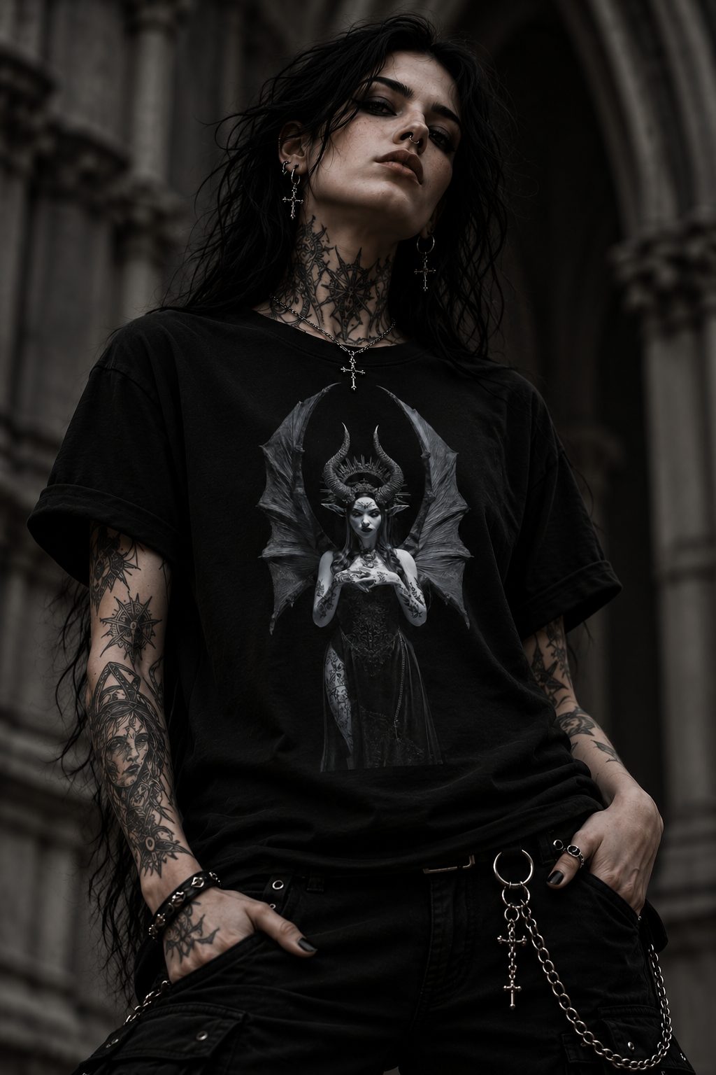 Gothic Demoness Tee 