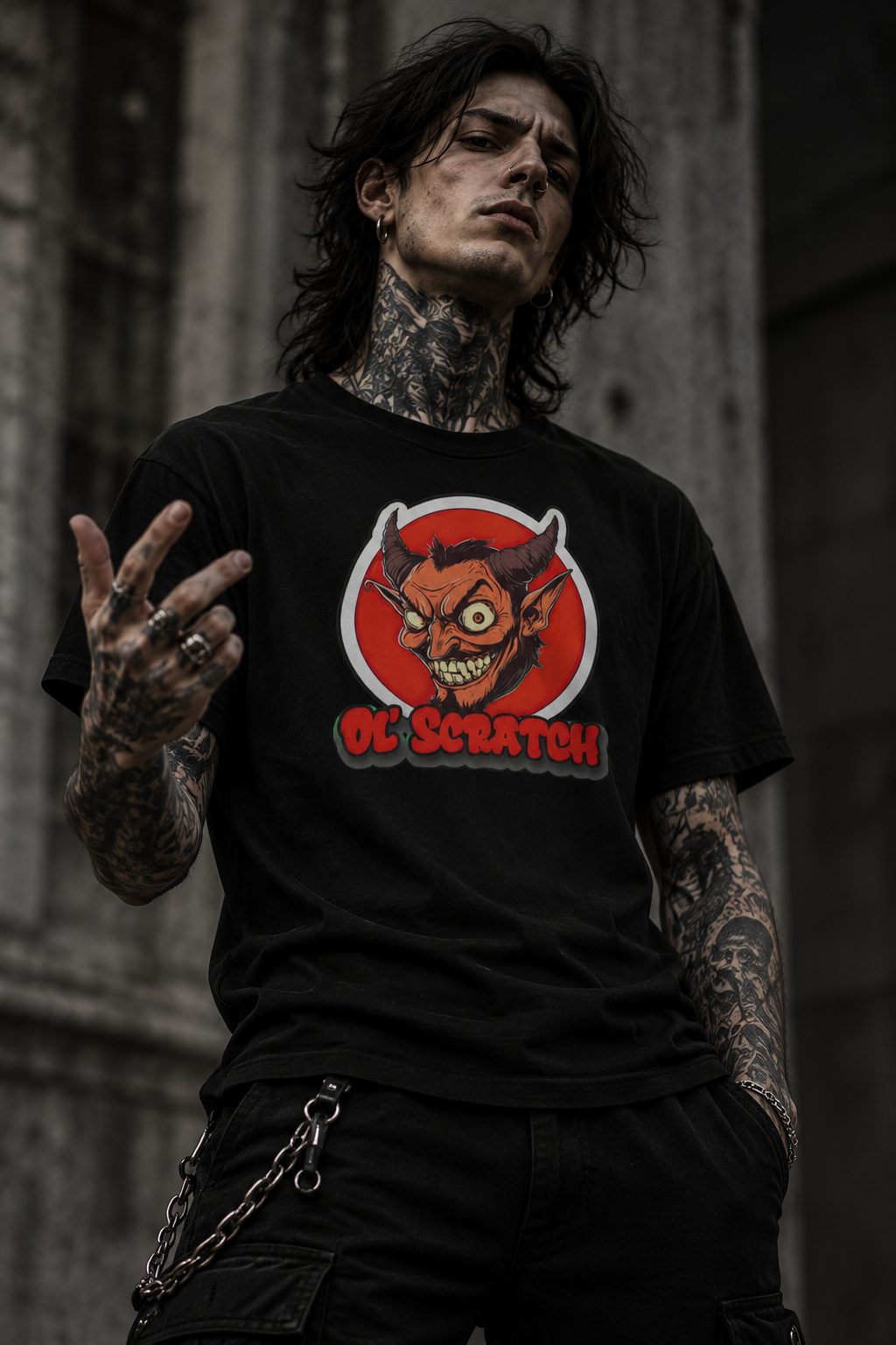 Devilish 'Ol Scratch' Tee 